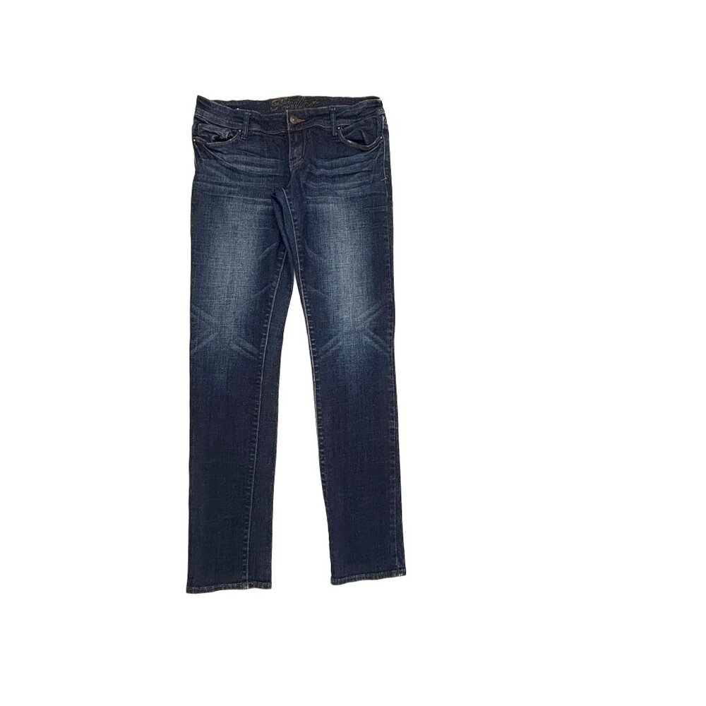 dELiA*s Taylor Skinny Jeans Women 9 Dark Wash Blue Denim Low Rise